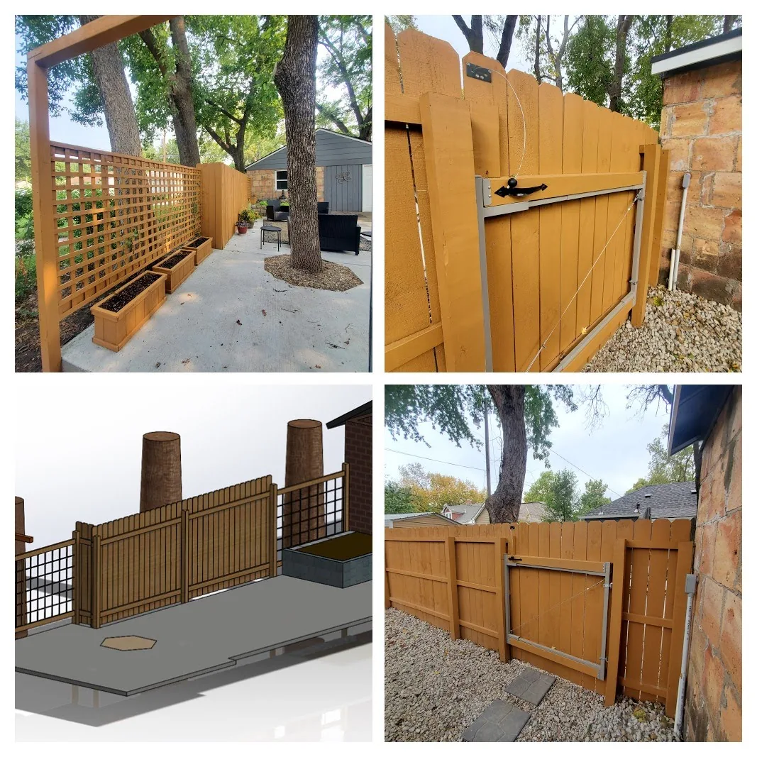 Fence & gate project — from plan to install